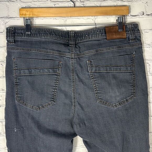 PrAna Mens Blue Bridger Slim Pant II size W35 x L30 Style# M4BD30315 - Picture 6 of 11
